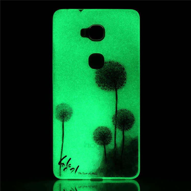 Noctilucent TPU Back Cover for Huawei Honor 5X/Honor Play 5X - Dandelion-5