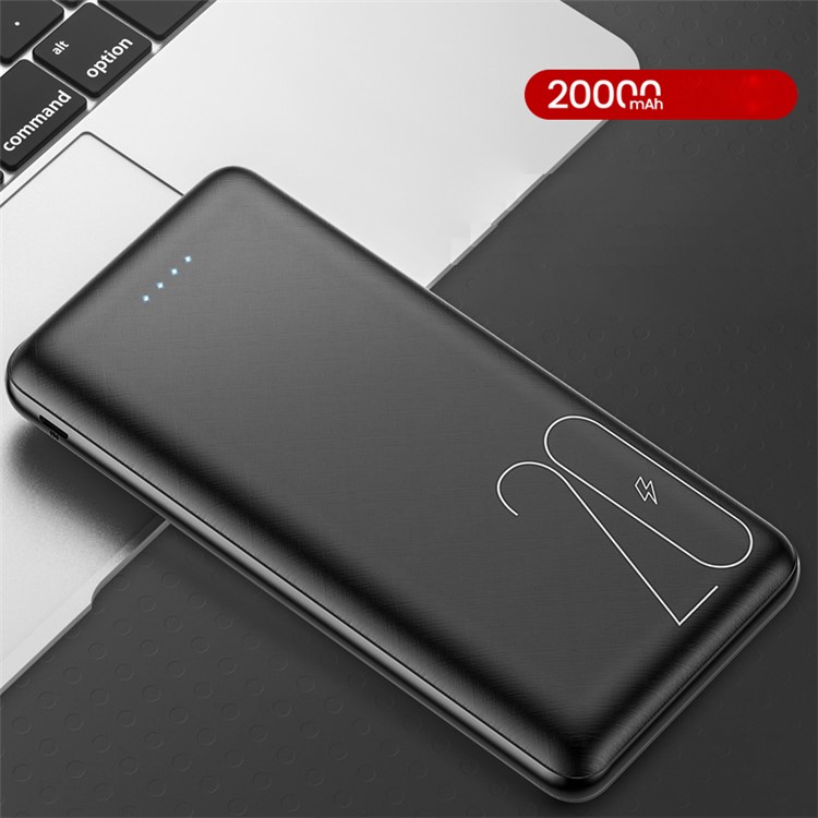 

USAMS US-CD80 PB19 Dual USB 20000mAh Банк Питания - Черный, iPhone X