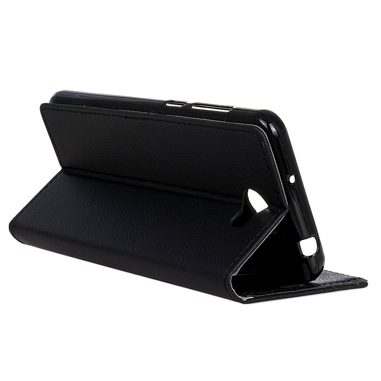 Wallet Leather Stand Case for Huawei Y5II / Y5II - Black-5