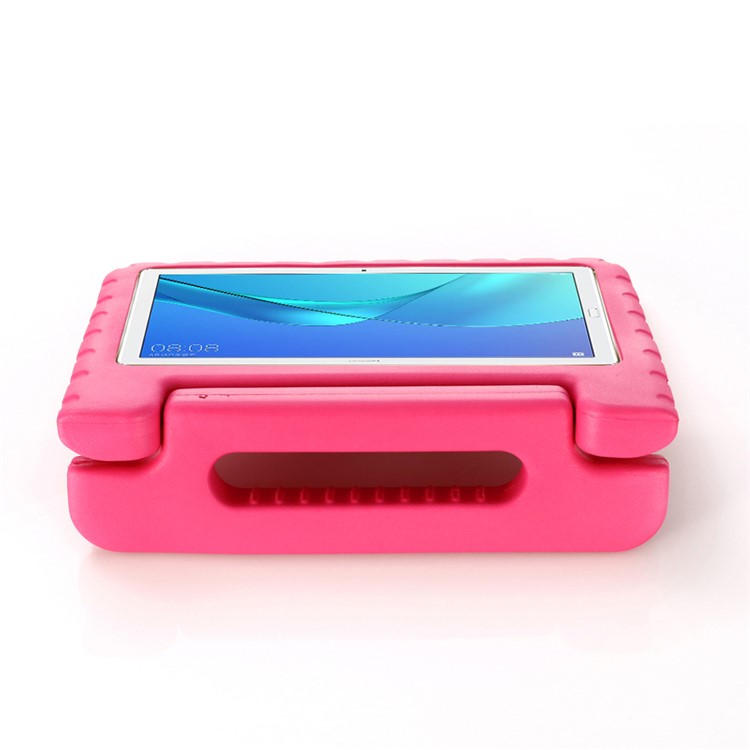 For Huawei Honor Pad 5 8.0-inch/MediaPad M5 Lite 8 Shockproof EVA Stand Tablet Case - Pink-2