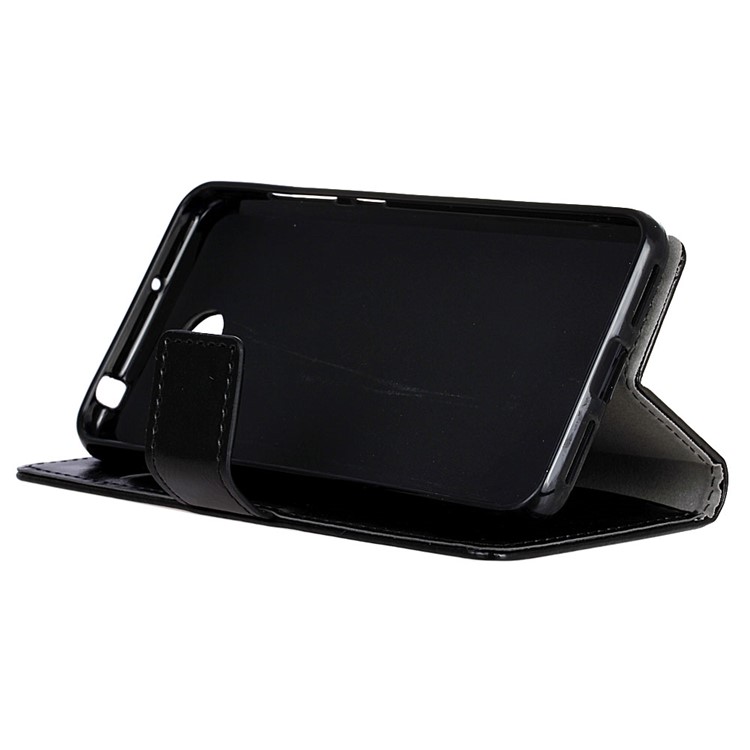 Crazy Horse Wallet Leather Stand Case for Huawei Y5II / Y5II - Black-4