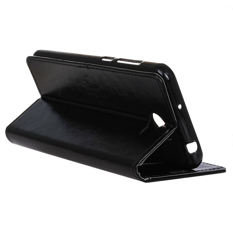 Crazy Horse Wallet Leather Stand Case for Huawei Y5II / Y5II - Black-5