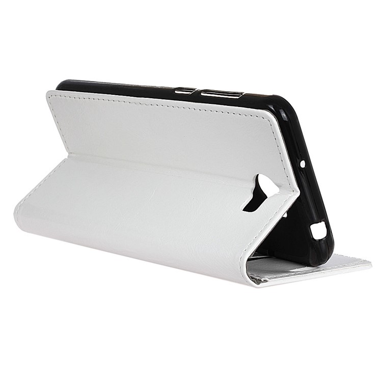 Crazy Horse Wallet Leather Stand Cover for Huawei Y5II / Y5II - White-5