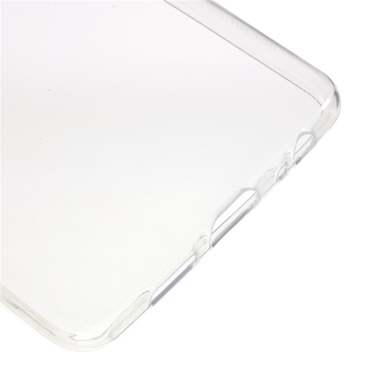 50Pcs Transparent 1.0mm Thickness Soft TPU Protective Back Case for Huawei P30-3