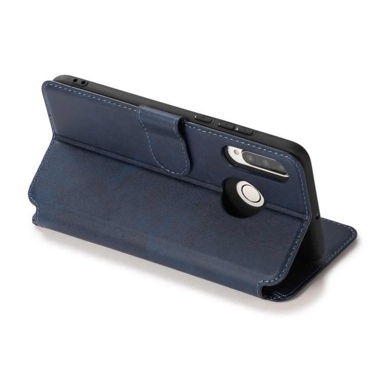 Extreme Series Wallet Stand TPU + PU Leather Phone Casing for Huawei P30 Lite / nova 4e - Blue-7