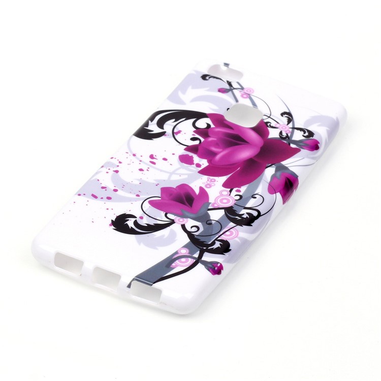 Patterned TPU Case for Huawei P9 Lite / G9 Lite - Kapok Flowers-2