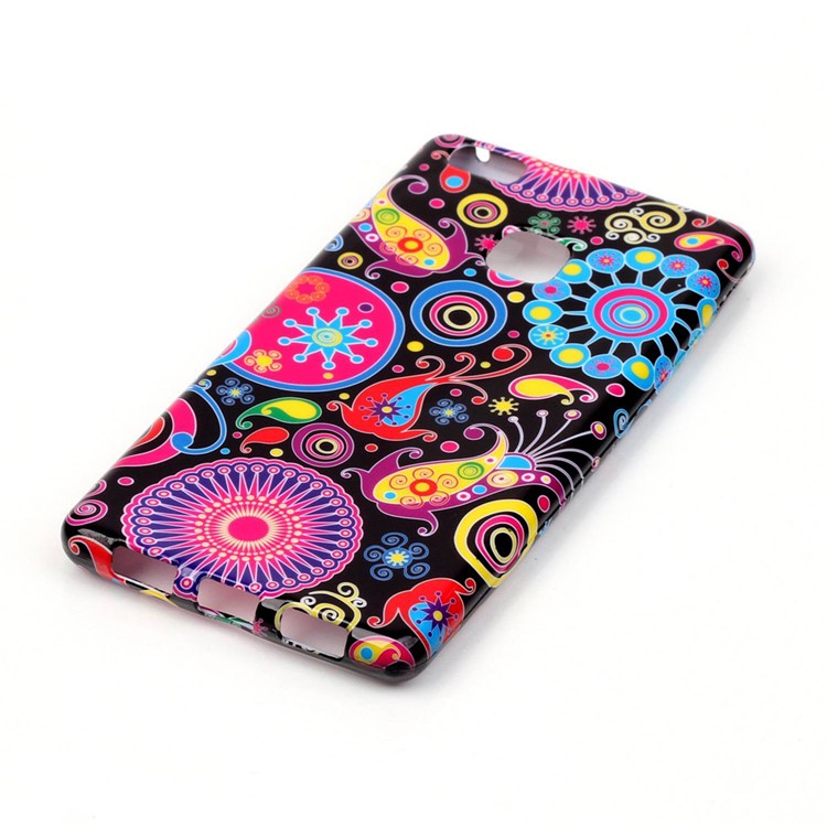 Patterned TPU Shell for Huawei P9 Lite / G9 Lite - Paisley Pattern-2