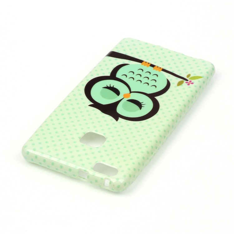 Patterned TPU Phone Cover for Huawei P9 Lite / G9 Lite - Sleeping Owl on the Branch-3