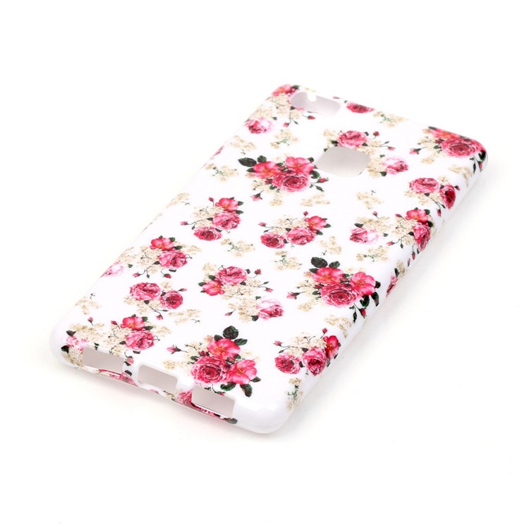 Patterned Flexible TPU Cover for Huawei P9 Lite / G9 Lite - Pretty Flowers-2