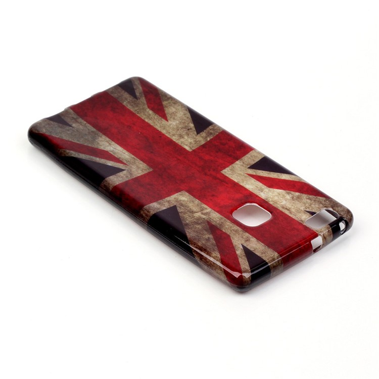 Patterned TPU Back Case for Huawei P9 Lite / G9 Lite - Vintage UK Flag-4
