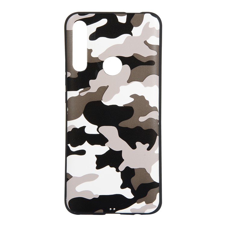 Camouflage Pattern TPU Protective Phone Shell for Huawei Y9 Prime 2019 / P Smart Z - White-2