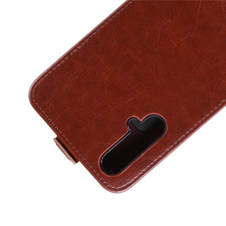 Leather Flip Phone Shell for Huawei Honor 20i / Honor 10i - Brown-2