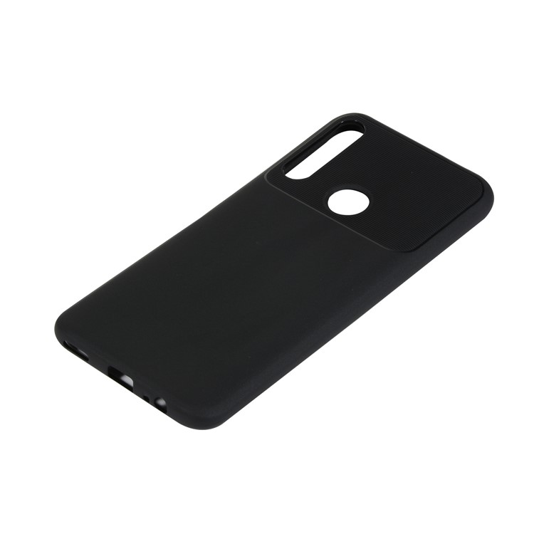 Série Armadura Suave TPU Telefone Caso Protetor Para Huawei P Inteligente + 2019 / Aproveite 9s / 20i / 20 - Preto-4