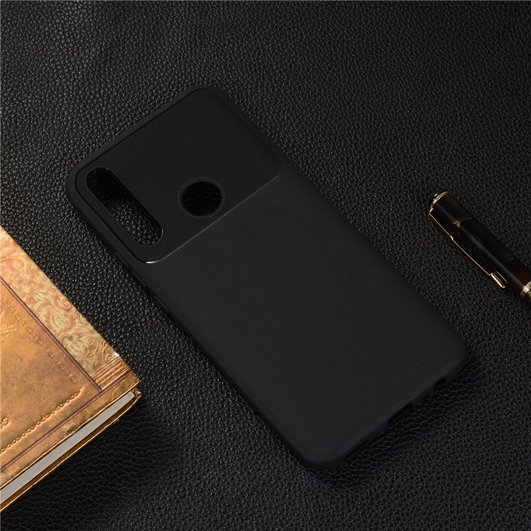 Série Armadura Suave TPU Telefone Caso Protetor Para Huawei P Inteligente + 2019 / Aproveite 9s / 20i / 20 - Preto-6