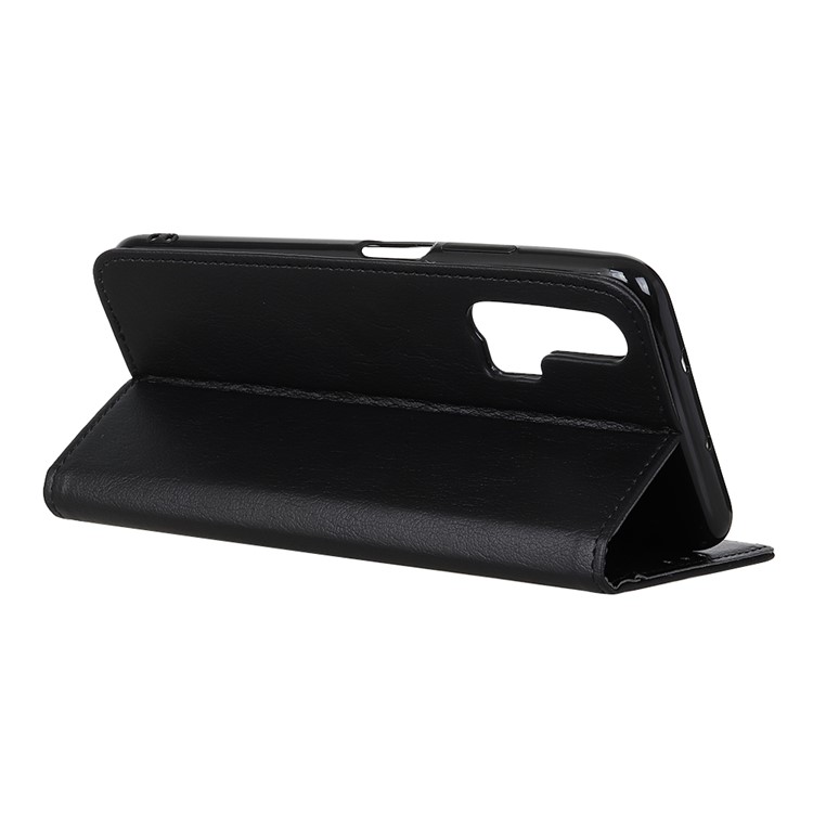 Clasp Leather Phone Case for Huawei Honor 20 Pro - Black-4