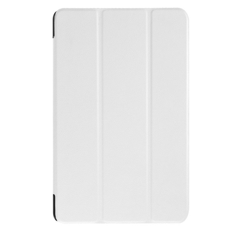 Tri-fold Stand Leather Tablet Cover for Huawei MediaPad T2 10.0 Pro - White-5