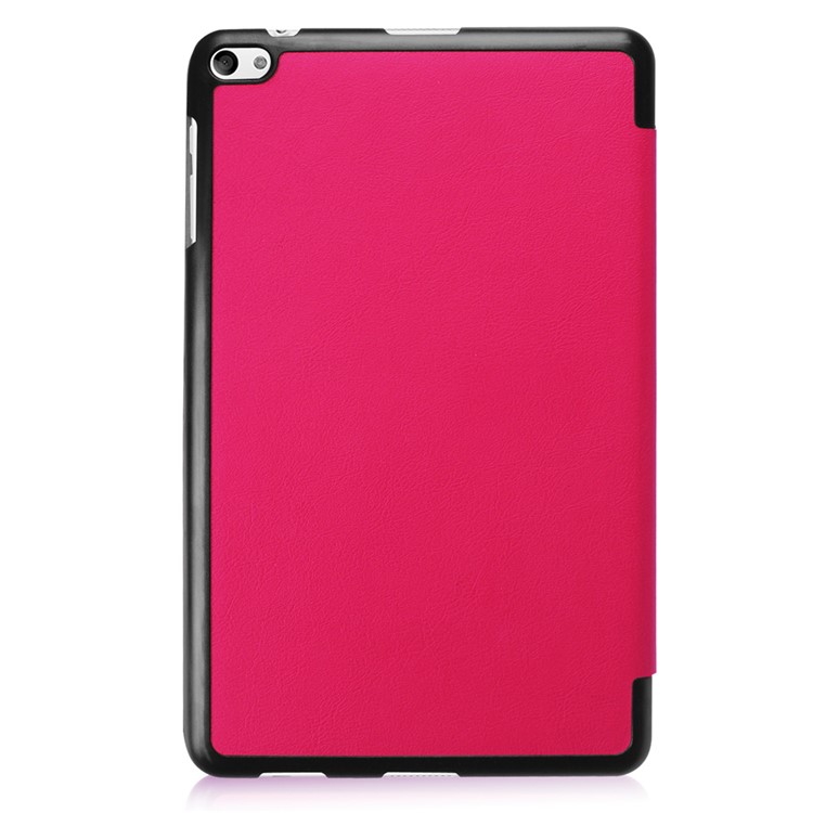 Tri-fold Stand PU Leather Flip Case for Huawei MediaPad T2 10.0 Pro - Rose-4
