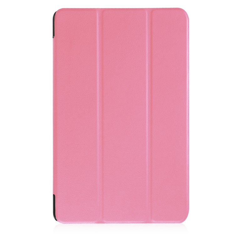 Tri-fold Stand PU Leather Flip Cover for Huawei MediaPad T2 10.0 Pro - Pink-5