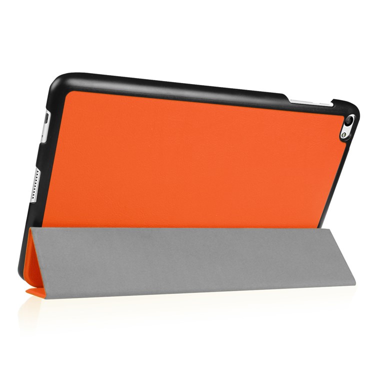 Tri-fold Stand PU Leather Folio Shell for Huawei MediaPad T2 10.0 Pro - Orange-2