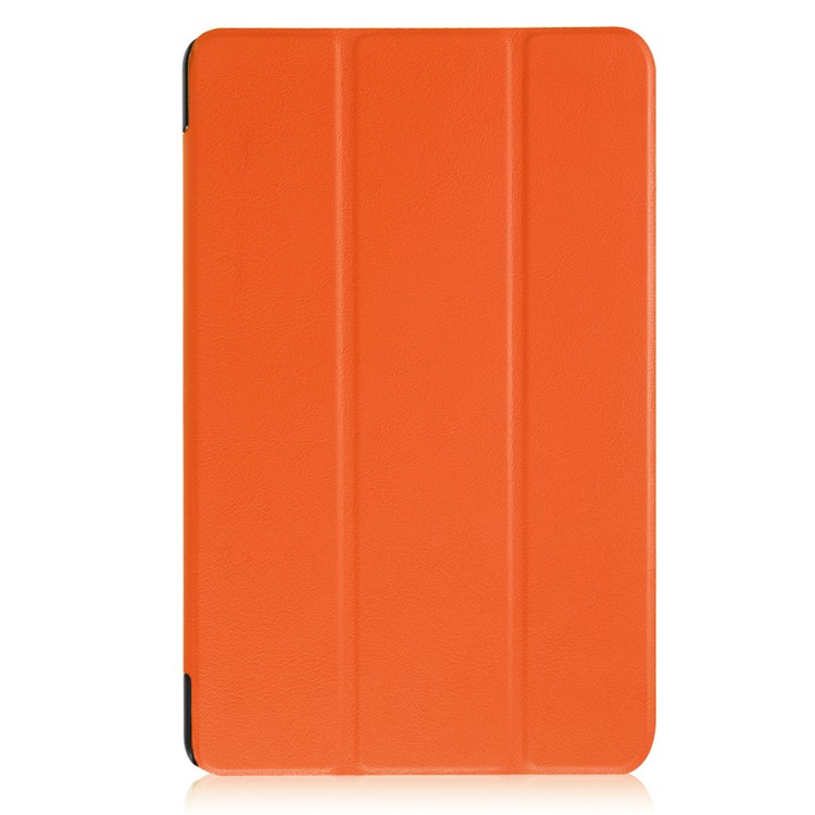 Tri-fold Stand PU Leather Folio Shell for Huawei MediaPad T2 10.0 Pro - Orange-5