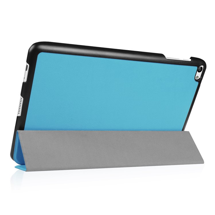 Tri-fold Smart Leather Stand Cover for Huawei MediaPad T2 10.0 Pro - Baby Blue-2
