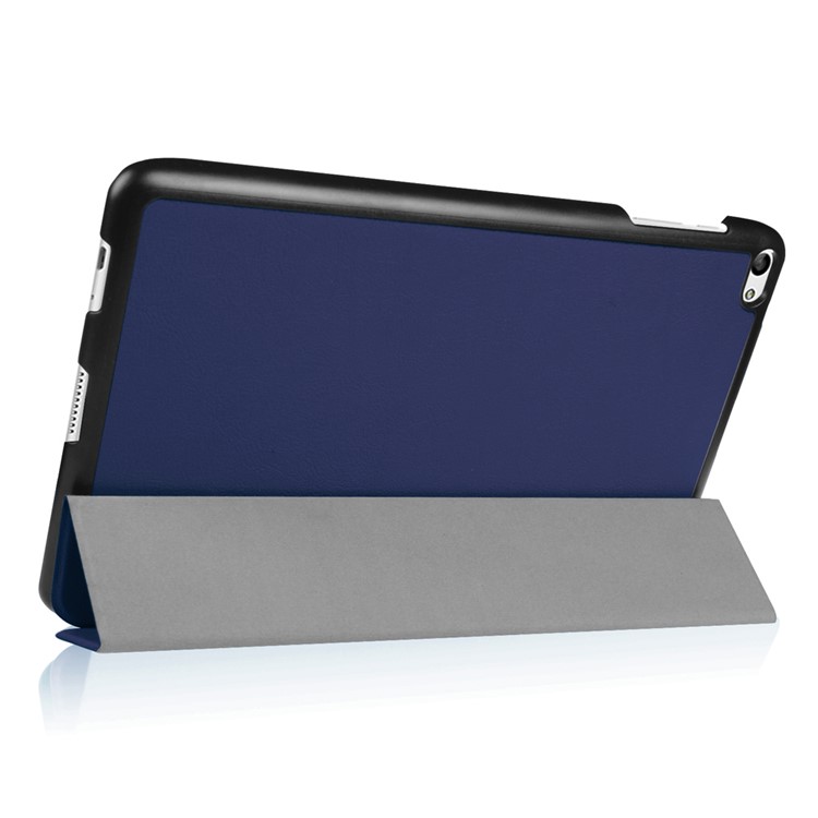 Tri-fold Smart Leather Stand Shell for Huawei MediaPad T2 10.0 Pro - Dark Blue-2