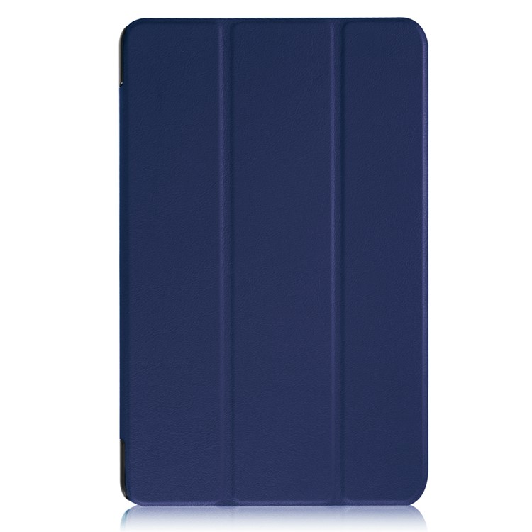 Tri-fold Smart Leather Stand Shell for Huawei MediaPad T2 10.0 Pro - Dark Blue-5