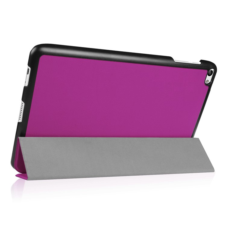 Tri-fold PU Leather Smart Case for Huawei MediaPad T2 10.0 Pro - Purple-2