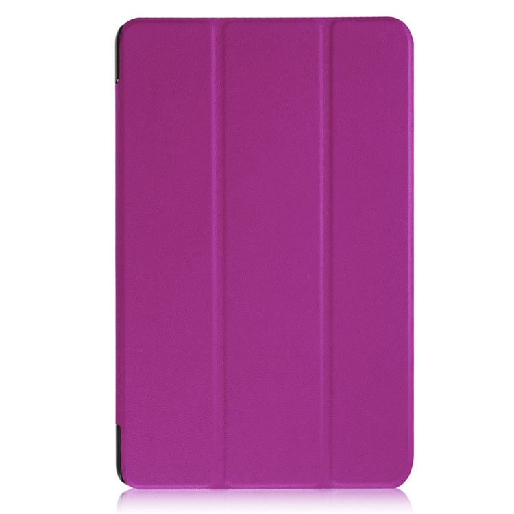 Tri-fold PU Leather Smart Case for Huawei MediaPad T2 10.0 Pro - Purple-5
