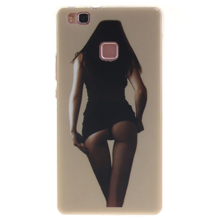 IMD TPU Back Protective Cover for Huawei P9 Lite - Hot Girl-1