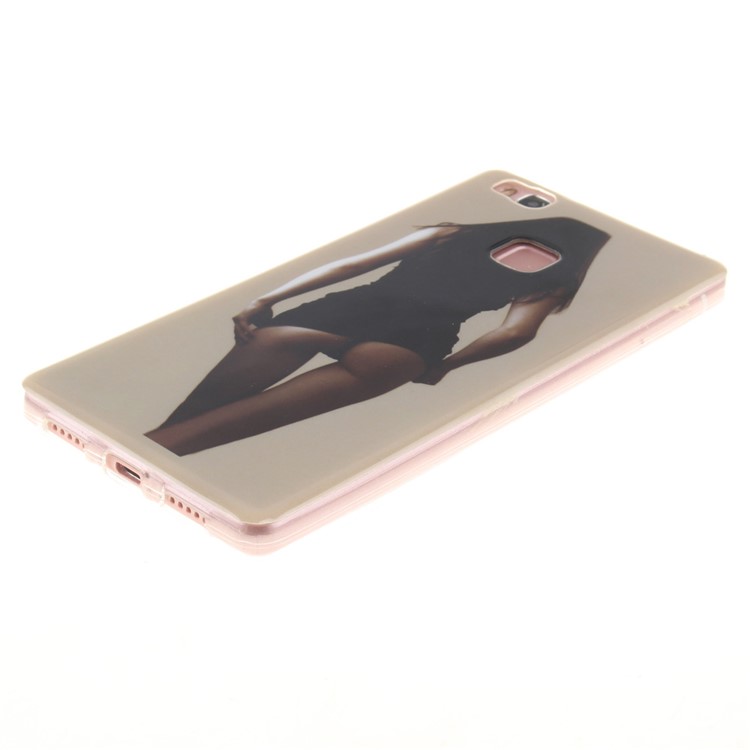 IMD TPU Back Protective Cover for Huawei P9 Lite - Hot Girl-3