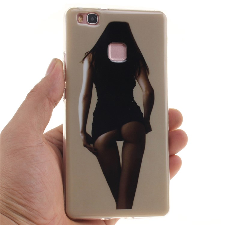 IMD TPU Back Protective Cover for Huawei P9 Lite - Hot Girl-5