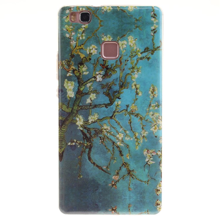 IMD TPU Back Phone Shell for Huawei P9 Lite - Almond Tree in Blossom-1