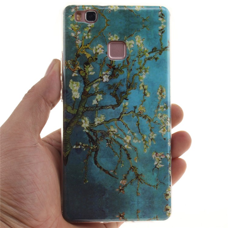 IMD TPU Back Phone Shell for Huawei P9 Lite - Almond Tree in Blossom-5