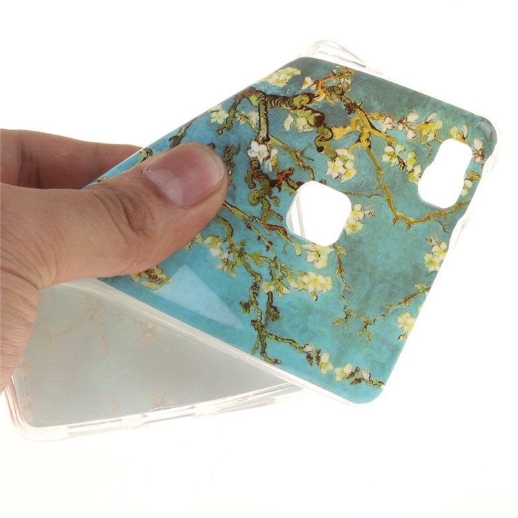 IMD TPU Back Phone Shell for Huawei P9 Lite - Almond Tree in Blossom-6