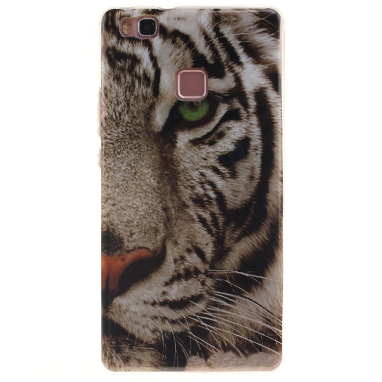 IMD TPU Back Phone Case for Huawei P9 Lite - Tiger-1