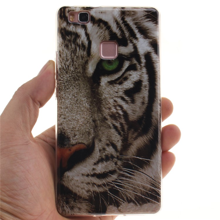 IMD TPU Back Phone Case for Huawei P9 Lite - Tiger-5