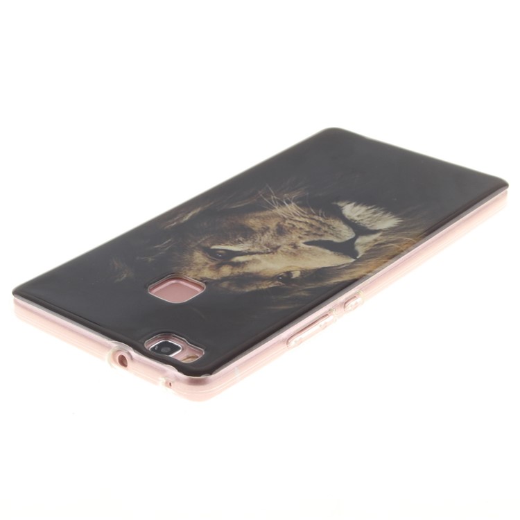 IMD TPU Back Protective Case for Huawei P9 Lite - Lion-4