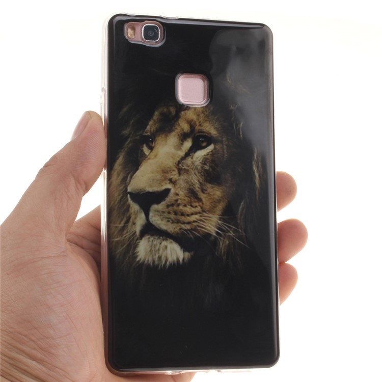 IMD TPU Back Protective Case for Huawei P9 Lite - Lion-5