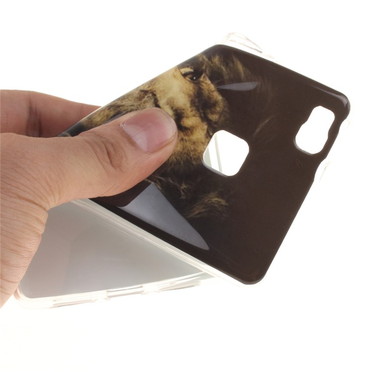 IMD TPU Back Protective Case for Huawei P9 Lite - Lion-6