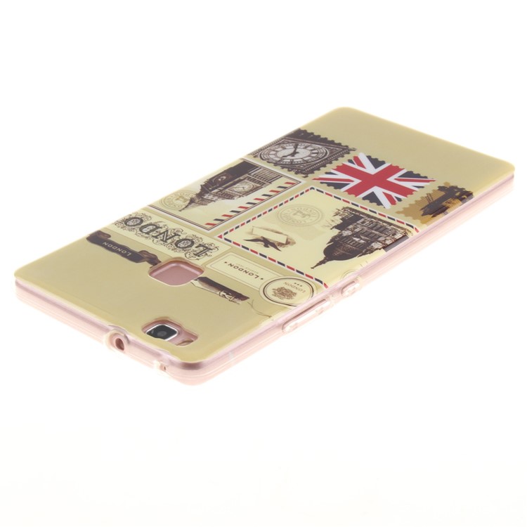 IMD TPU Back Phone Cover for Huawei P9 Lite - London Big Ben-4