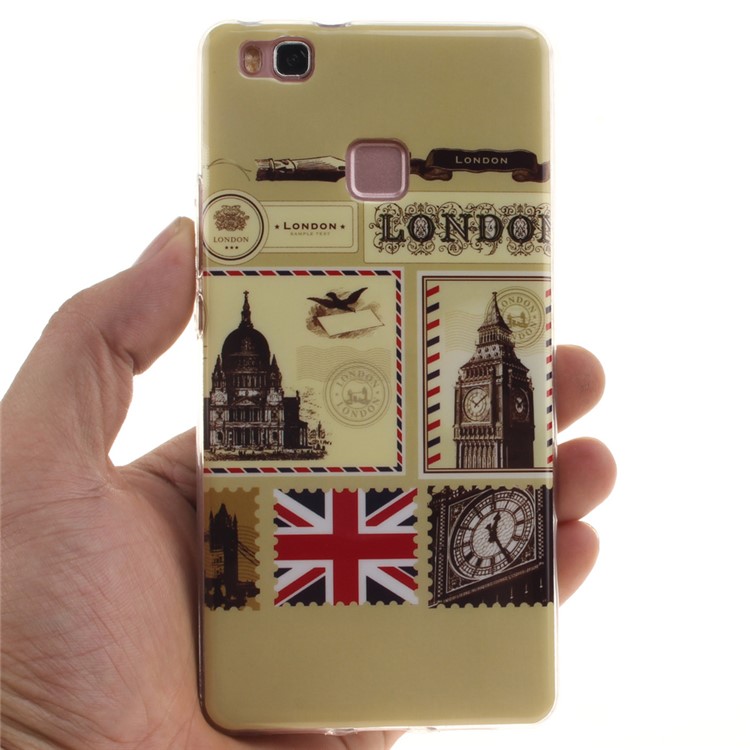 IMD TPU Back Phone Cover for Huawei P9 Lite - London Big Ben-5
