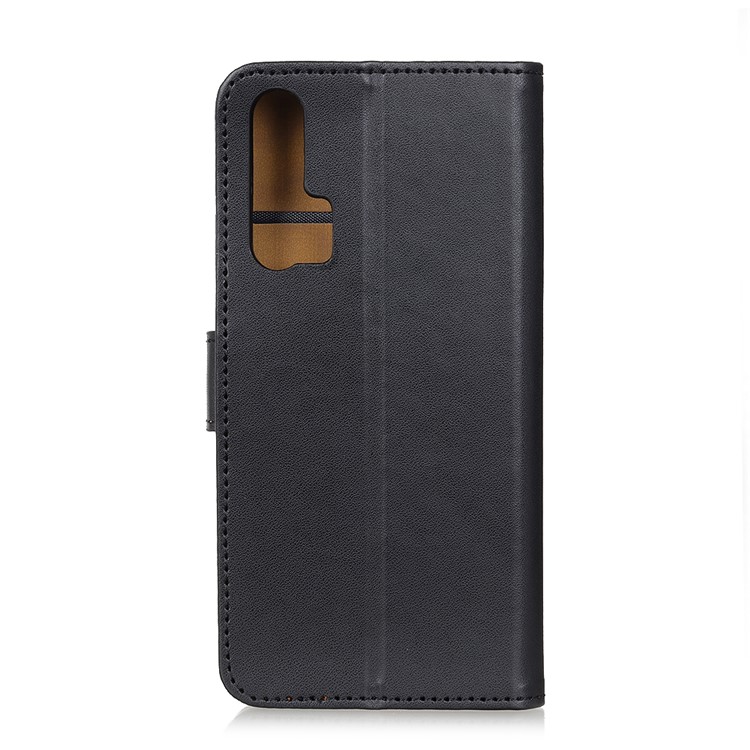 Wallet Leather Stand Phone Case for Huawei Honor 20 Pro - Black-3