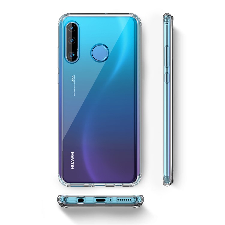 LEEU DESIGN Shockproof Acrylic Phone Cover Case for Huawei P30 Lite / nova 4e-6