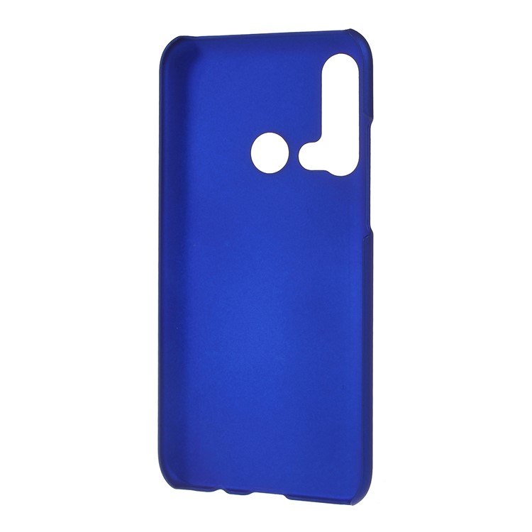 Rubberized PC Phone Cover for Huawei P20 lite (2019) - Dark Blue-3