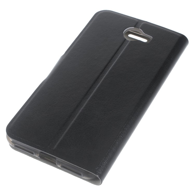 Crazy Horse Leather Card Holder Case for Huawei Y5II / Y5II - Black-3