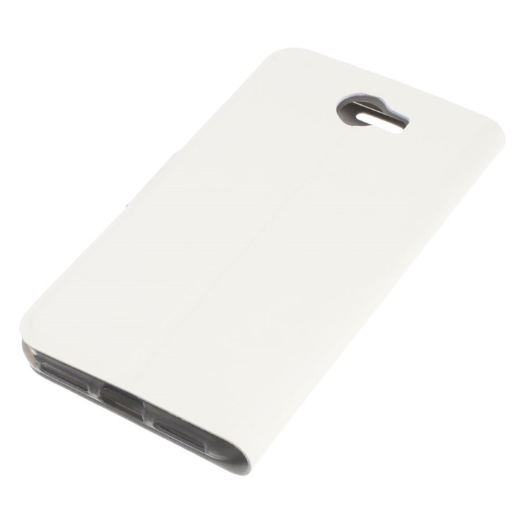 Crazy Horse PU Leather Stand Cover for Huawei Y5II / Y5II - White-3