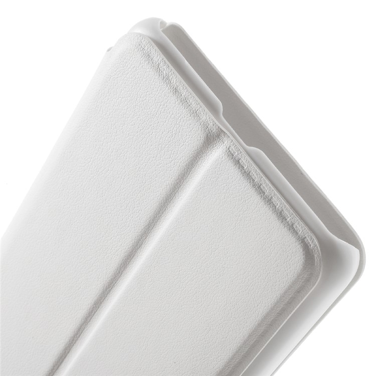 Window View Slim Leather Cover for Huawei Honor 5c / GT3 - White-7