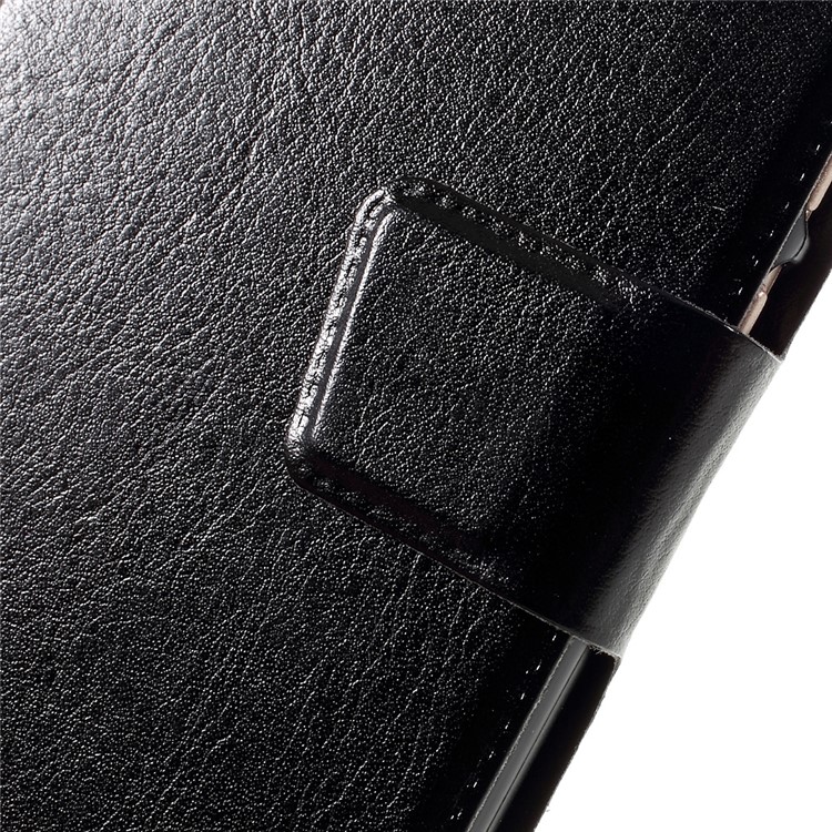 Crazy Horse Card Holder Leather Flip Case for Huawei P9 Plus - Black-9