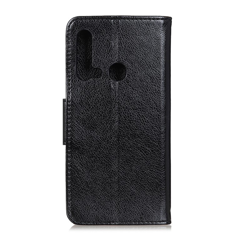 Nappa Texture Split Leather Wallet Case for Huawei P20 lite (2019) / nova 5i - Black-10